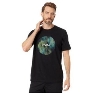 RVCA Motor SA Black Tee Men’s SZ Large NWT SOFT!